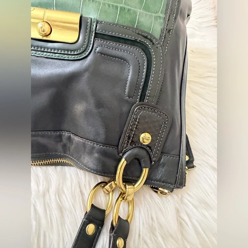 Coach #18808 Kristin Spectator Exotic Leather Hobo Bag
